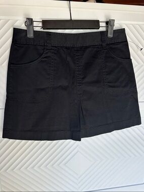 Ann Taylor Black Casual Skort